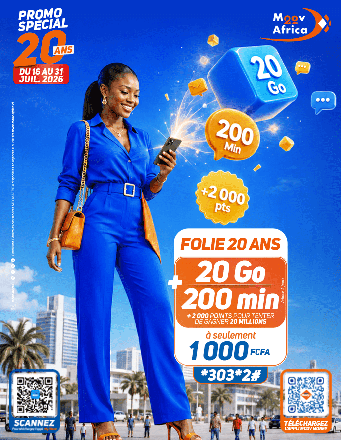 Offre anniversaire 20 ans