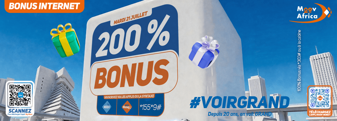 Campagne 20 ans : 200 % de bonus